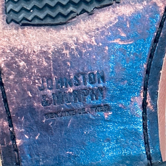 🌟HP🌟Johnston & Murphy Creswell Moc Toe Slip On Loafers Sheepskin Brazil 8.5 M - Picture 12 of 12